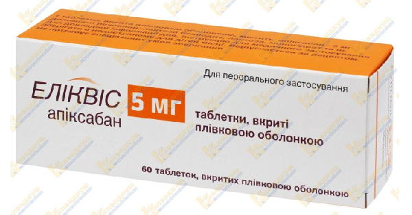 ЭЛИКВИС инструкция по применению, цена в аптеках Украины, аналоги ...