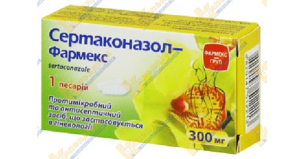 СЕРТАКОНАЗОЛ-ФАРМЕКС інструкція по застосуванню, ціна в аптеках України ...