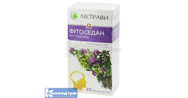 Фітоседан: інструкція по застосуванню, ціна в аптеках України, аналоги ...