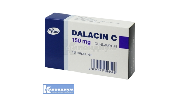 Далацин Ц: инструкция, цена, аналоги | капсулы Pfizer Inc. | Компендиум .