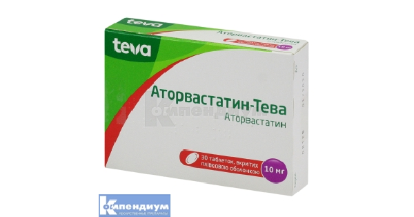 Аторвастатин-Тева: инструкция, цена, аналоги | таблетки, покрытые .