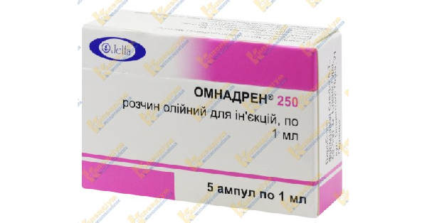 Омнадрен 250 рецепт образец