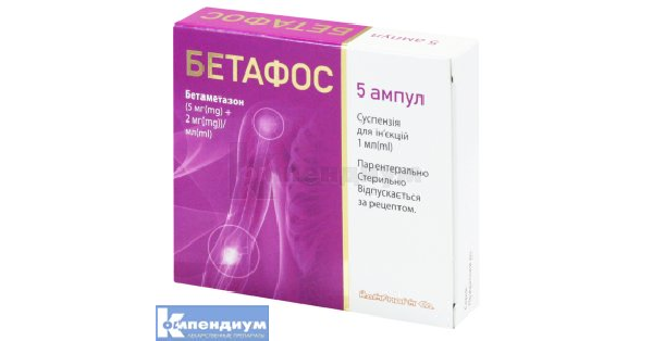 Бетафос: инструкция, цена, аналоги | суспензия для инъекций ФОРС-ФАРМА ...