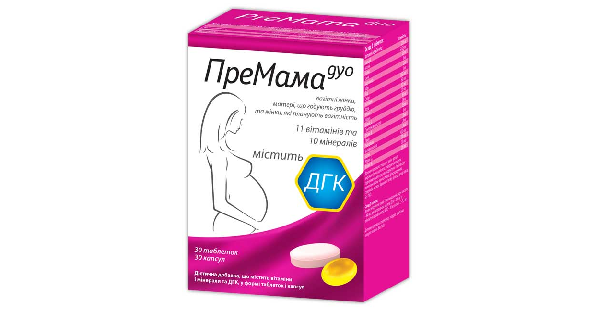 ПРЕМАМА ДУО комби-упаковка — инструкция и цена в аптеках Украины ...
