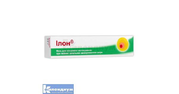 Илон: инструкция, цена, аналоги | мазь Alpen Pharma AG | Компендиум ...