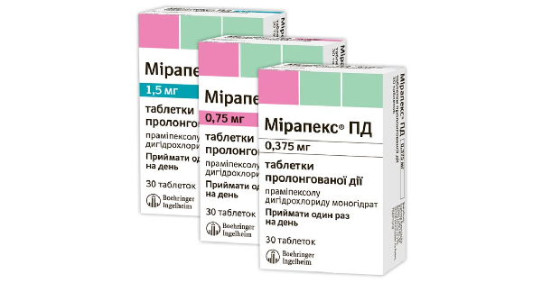 МІРАПЕКС ПД інструкція по застосуванню, ціна в аптеках України, аналоги ...