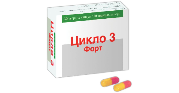 ЦИКЛО 3 ФОРТ інструкція по застосуванню, ціна в аптеках України .