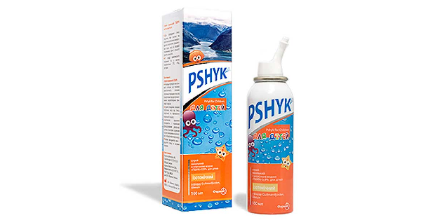 СПРЕЙ НАЗАЛЬНЫЙ С МОРСКОЙ ВОДОЙ «ПШИК» 0,9% ДЛЯ ДЕТЕЙ: инструкция, цена ...