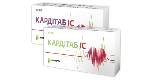 Кардітаб Іс: інструкція по застосуванню, ціна в аптеках України ...
