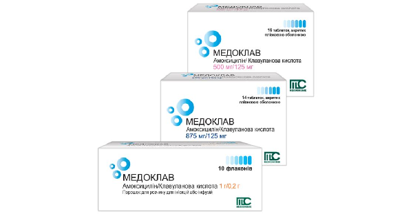 Медоклав: инструкция, цена, аналоги | Medochemie Ltd | Компендиум .