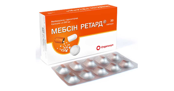 МЕБСИН РЕТАРД инструкция по применению, цена в аптеках Украины, аналоги ...