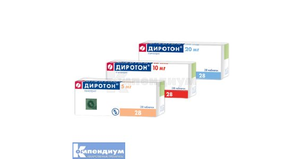 Диротон: инструкция, цена, аналоги | таблетки Gedeon Richter ...