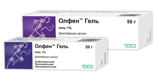 ОЛФЕН ГЕЛЬ інструкція по застосуванню, ціна в аптеках України, аналоги ...