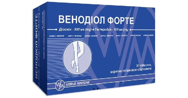 ВЕНОДІОЛ ФОРТЕ: інструкція по застосуванню, ціна в аптеках України ...