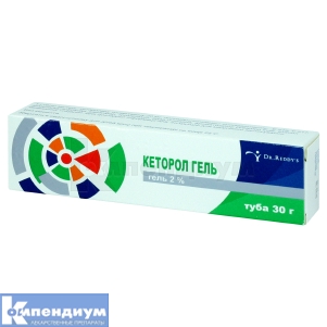 Кеторол гель гель, 2 %, туба, 30 г, № 1; Dr. Reddy's Laboratories Ltd