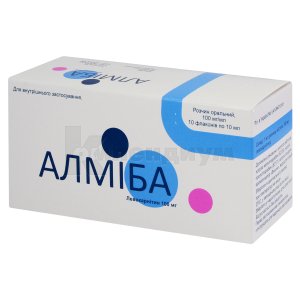 Алмиба раствор оральный, 100 мг/мл, флакон, 10 мл, № 10; Grand Medical Group