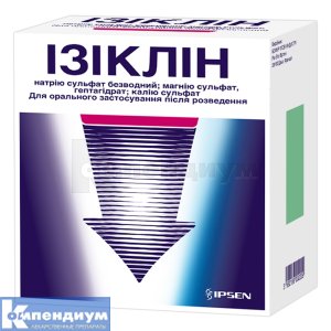 Изиклин концентрат для орального раствора, бутылка, 176 мл, № 2; Ipsen Consumer HealthCare
