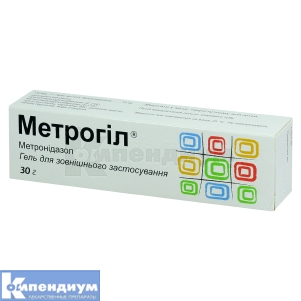 Метрогил® гель для наружного применения, туба, 30 г, № 1; Unique Pharmaceutical Laboratories