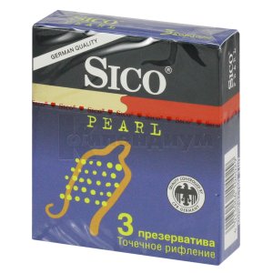 ПРЕЗЕРВАТИВЫ "SICO PEARL" заказать на сайте Compendium