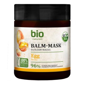 БАЛЬЗАМ-МАСКА ДЛЯ ВОЛОС серии "BIO NATURELL" банка 480 мл яичная - цены ...