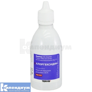 Хлоргексидин раствор для наружного применения, 0,05 %, флакон полимерный, 100 мл, с уретральной насадкой, с уретральной насадкой, № 1; МЕДЛЕВ