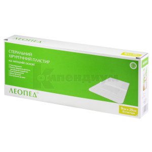 ПЛАСТЫРЬ СТЕРИЛЬНЫЙ ХИРУРГИЧЕСКИЙ НА НЕТКАНОЙ ОСНОВЕ "ЛЕОПЕД" заказать ...