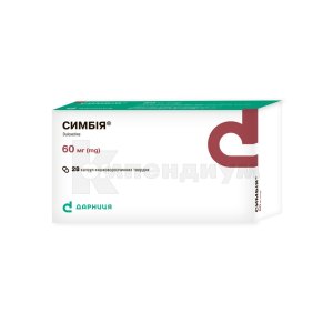 Симбия® капсулы кишечно-растворимые, 60 мг, блистер, № 28; Дарница