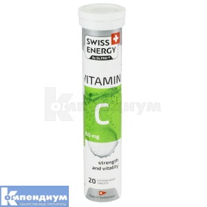 Swiss Energy By Dr.Frei Витамин C 550 мг