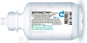 Веромистин® раствор для наружного применения, 0,1 мг/мл, флакон, 100 мл, № 1; Дарница