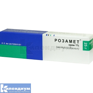 Розамет® крем, 1 %, туба, 25 г, № 1; Jadran - Galenski Laboratorij d.d.