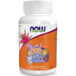 NOW FOODS ВИТАМИНЫ ДЛЯ ДЕТЕЙ (KID VITS) заказать на сайте Compendium