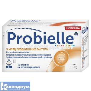 Probielle® junior суспензия, флакон, 7 мл, № 10; Biodue S.p.A.