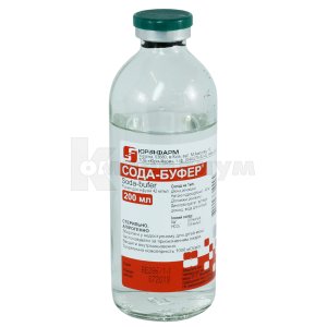 Сода-Буфер® раствор для инфузий, 42 мг/мл, бутылка, 200 мл, № 1; Юрия-Фарм