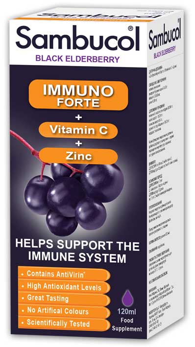 Самбукол Иммуно Форте Sambukol Immuno Forte