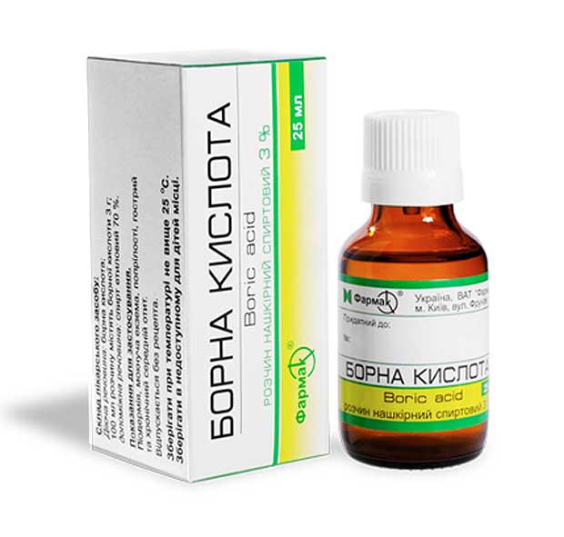 Борная кислота инструкция по применению