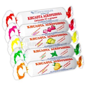 КИСЛОТА АСКОРБИНОВАЯ С САХАРОМ CUM SACCHARO) КИСЛОТА АСКОРБИНОВАЯ С САХАРОМ CUM SACCHARO)