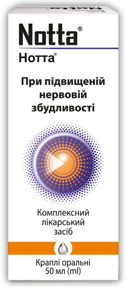 Нотта Капли Оральные: Инструкция, Аналоги, Как Принимать — Все Про.