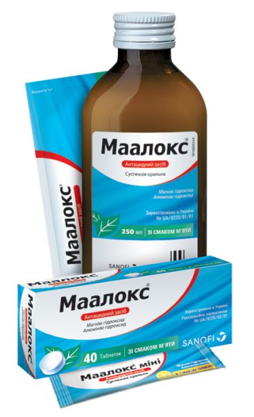 МААЛОКС / МААЛОКС МИНИ инструкция по применению, цена в аптеках  .