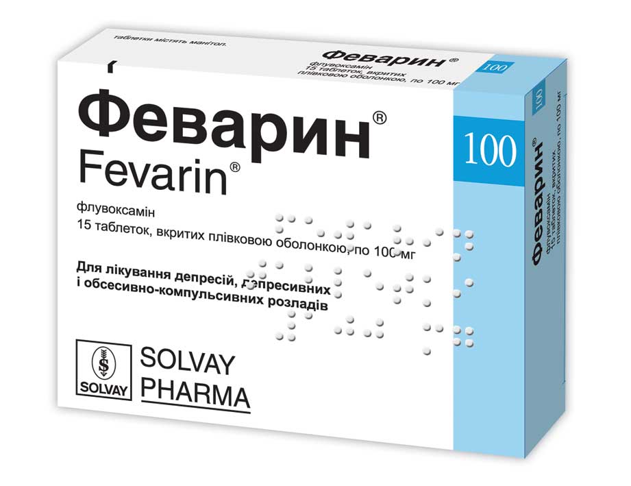 Феварин инструкция по применению, цена в аптеках Украины, аналоги, состав, показания | Fevarin таблетки, покрытые пленочной оболочкой компании «Abbott Lab.» | Справочник лекарственных препаратов Компендиум