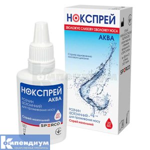 НОКСПРЕЙ АКВА РАСТВОР ИЗОТОНИЧЕСКИЙ ДЛЯ ПРОМЫВАНИЯ НОСА инструкция по ...